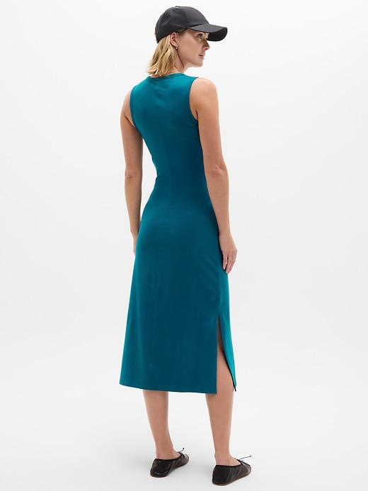 Image number 6 showing, Essential V-Neck Midi Dress