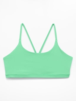 Athleta Transcend Scoop Sports Bra A-C - Green (Palmetto)