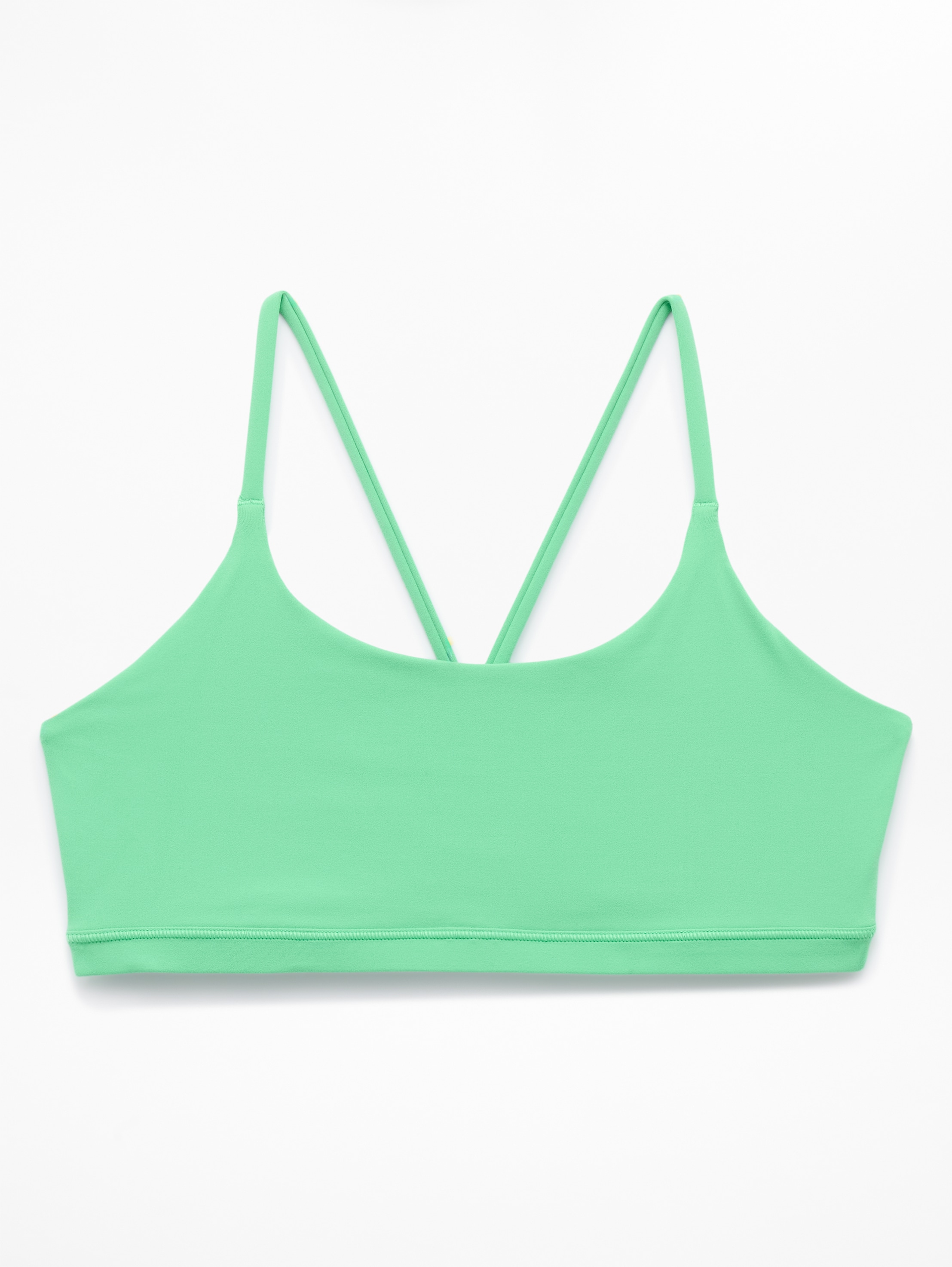 Athleta Transcend Scoop Sports Bra A-C - Green (Palmetto)