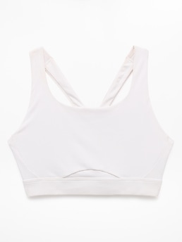 Athleta Interval Sports Bra A-C - White (Bright White) - 413267032