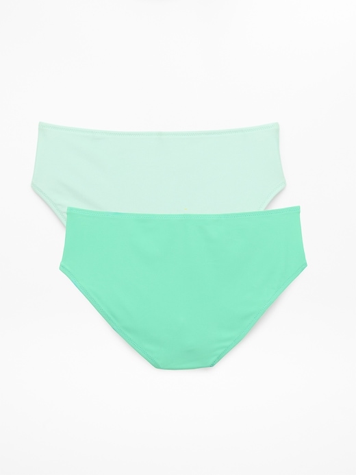 Image number 2 showing, Athleta Girl Reversible Mid Rise Swim Bottom