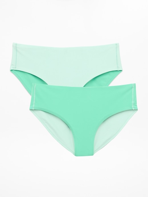 Image number 3 showing, Athleta Girl Reversible Mid Rise Swim Bottom