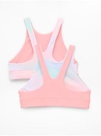 Image number 3 showing, Athleta Girl High Neck Reversible Bikini Top
