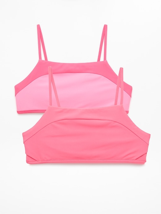 Image number 2 showing, Athleta Girl Reversible Square Neck Bikini Top