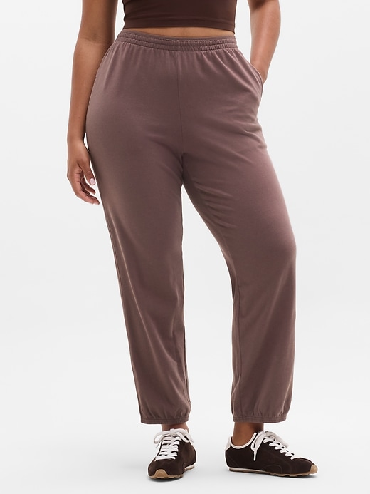 Image number 1 showing, Airy Cotton Terry Jogger