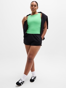 Transcend Open Back Muscle Tank - Green - image 4