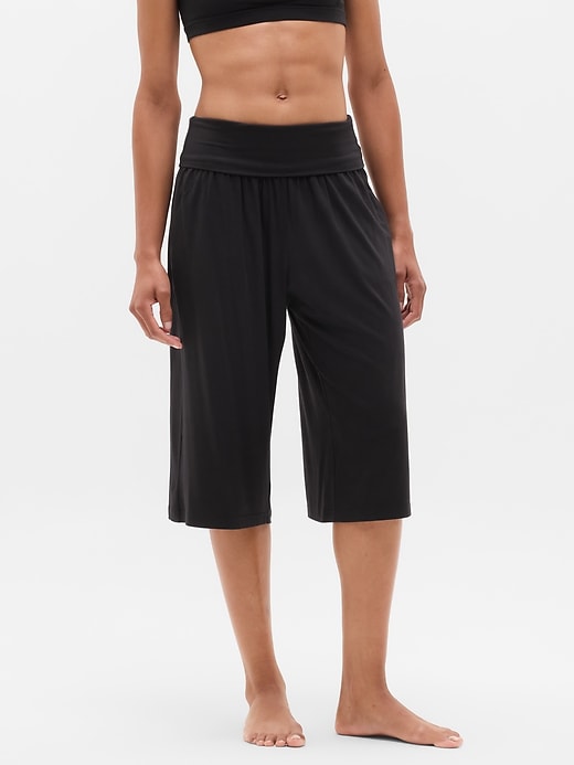 Image number 1 showing, Dream Drape Mid Rise Crop Pant