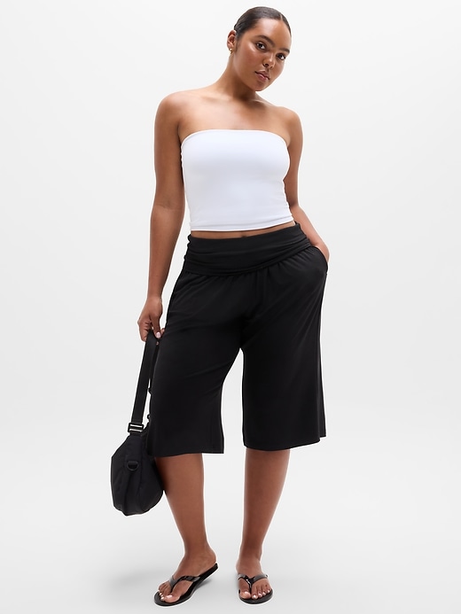 Image number 5 showing, Dream Drape Mid Rise Crop Pant