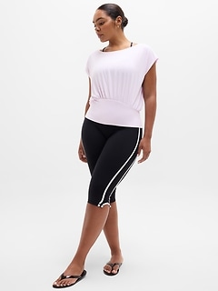 Athleta Dream Drape Tee - Pink (Ballet)