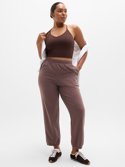 Image number 2 showing, Airy Cotton Terry Jogger