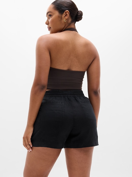 Image number 7 showing, Retreat Linen Mid Rise 4" Short