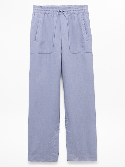 Image number 7 showing, Retreat Linen High Rise Wide Leg Pant