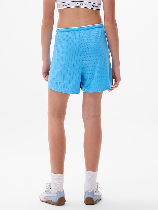 Image number 3 showing, Athleta Girl Gamechanger Mesh 4" Short