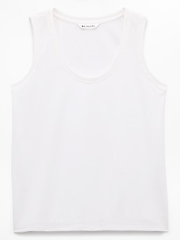 Athleta Favorite Cotton Tank - White (Bright White)