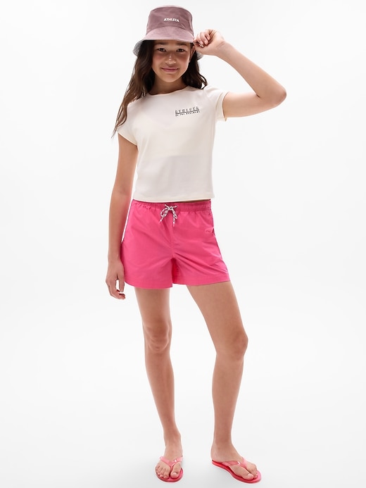 Image number 2 showing, Athleta Girl Woven Camp Short