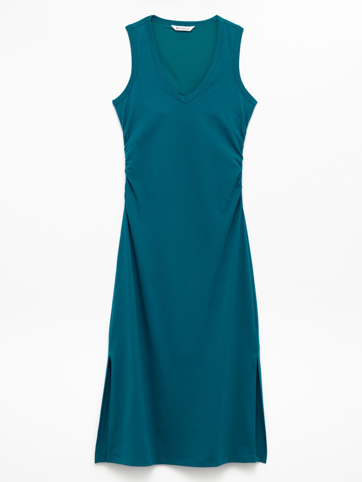 Essential V-Neck Midi Dress