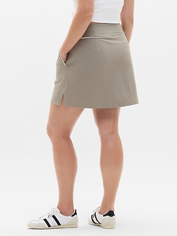 Tee Time High Rise 17" Skort - Green - image 3