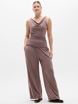 Dream Drape Tank - Brown - image 4