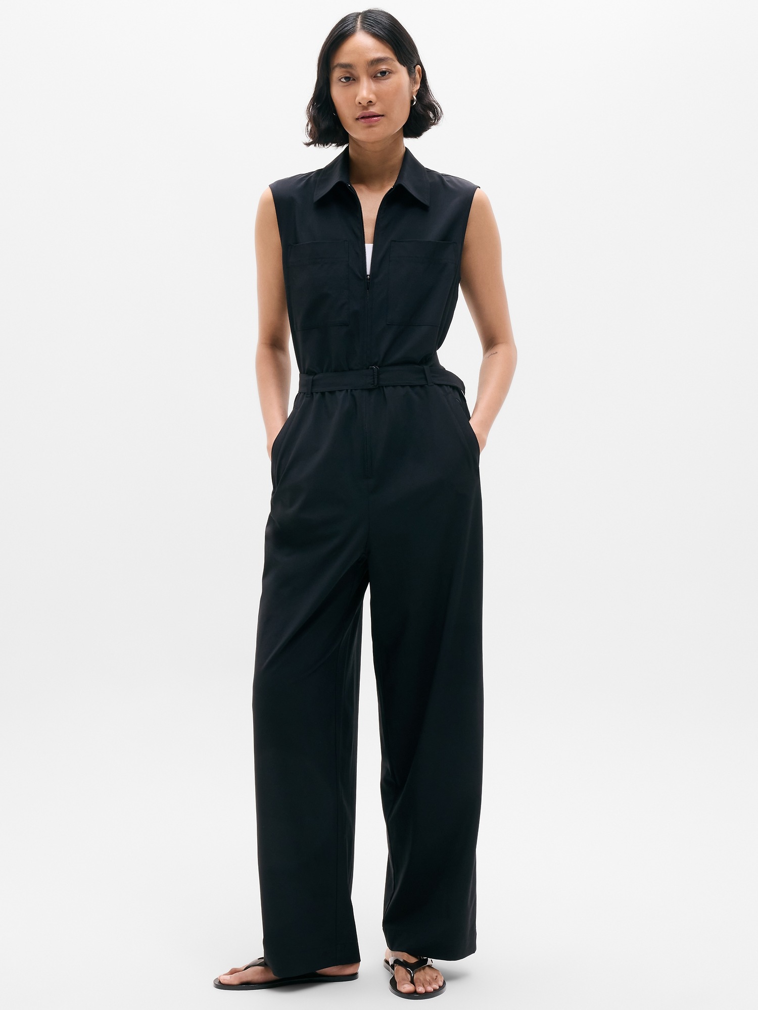 Женский комбинезон Athleta Always Ready, цвет: Чёрный