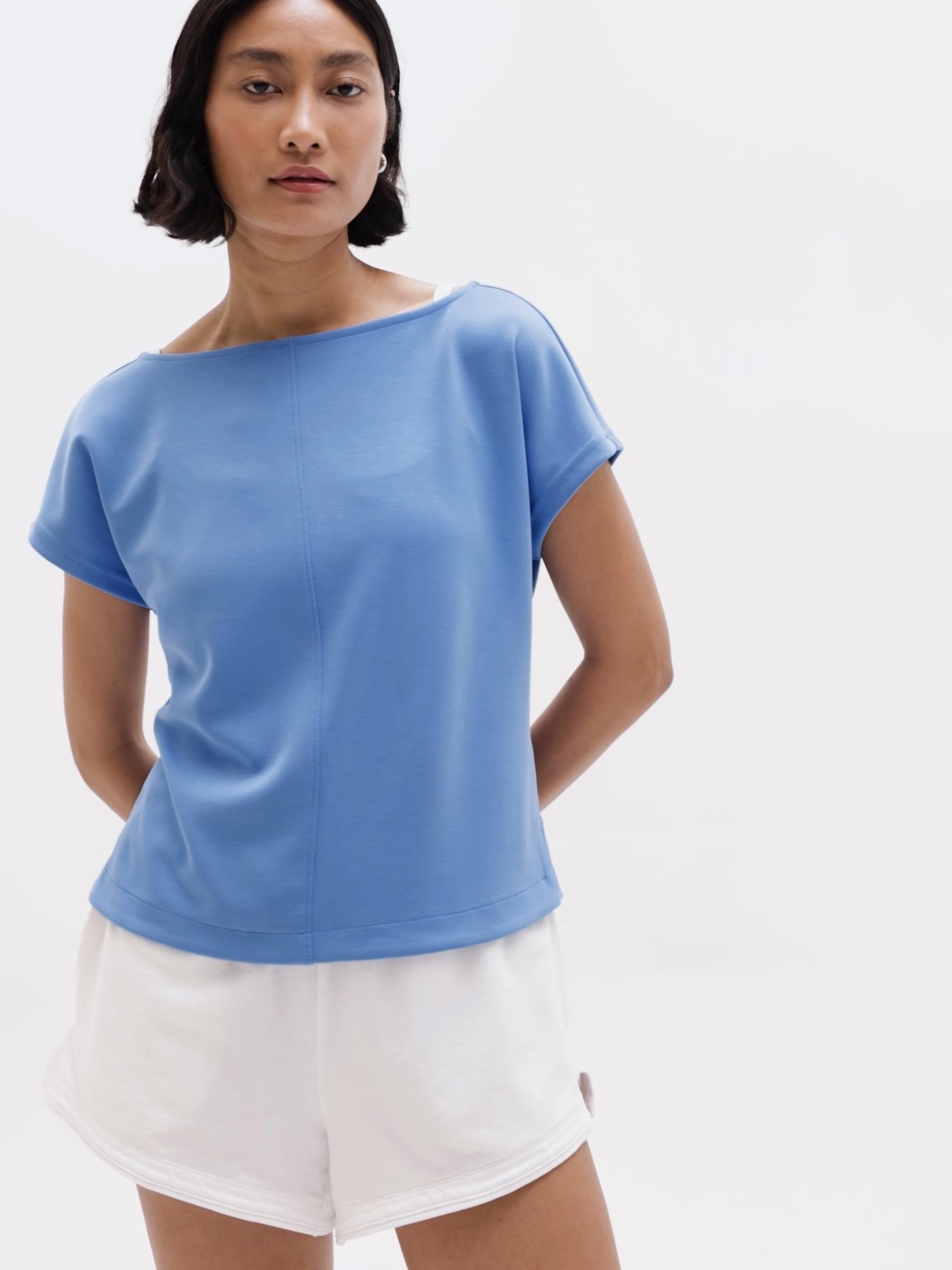 Seasoft Boat Neck Tee