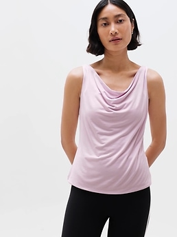 Athleta Dream Drape Tank - Pink (Ballet)