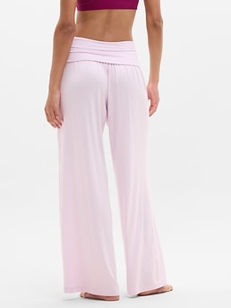 Dream Drape Mid Rise Pant - Pink - image 3
