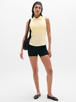 Tee Time Polo Tank - Yellow - image 2