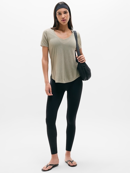 Image number 2 showing, Breezy Scoop V-Neck Tee