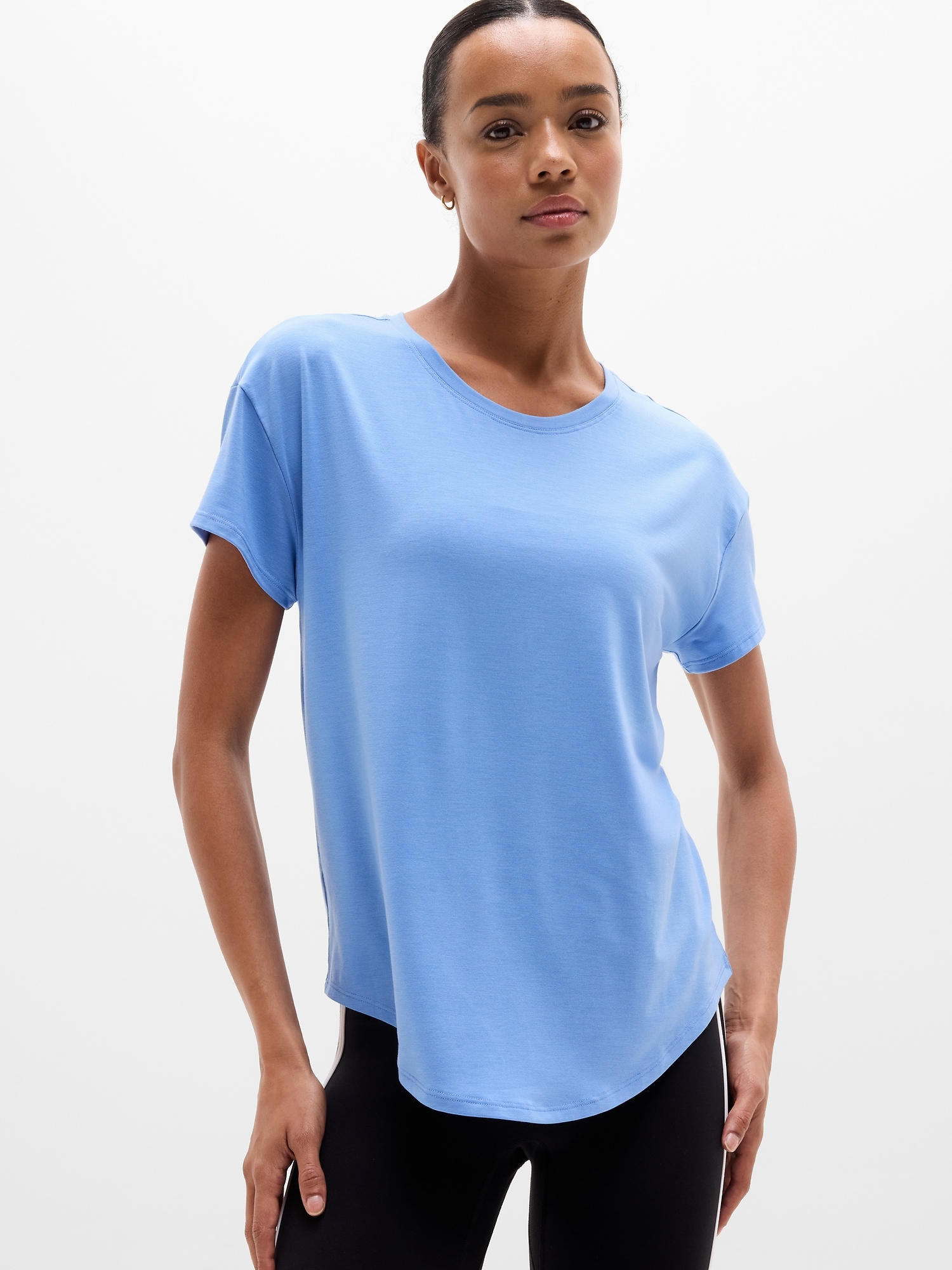 Move With Ease Tee - Blue