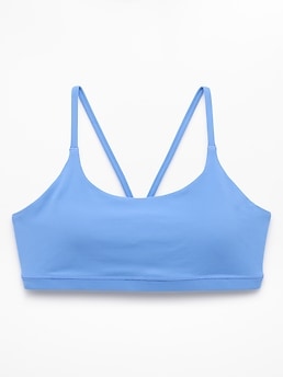 Athleta Transcend Scoop Sports Bra A-C - Blue (Waterfall)