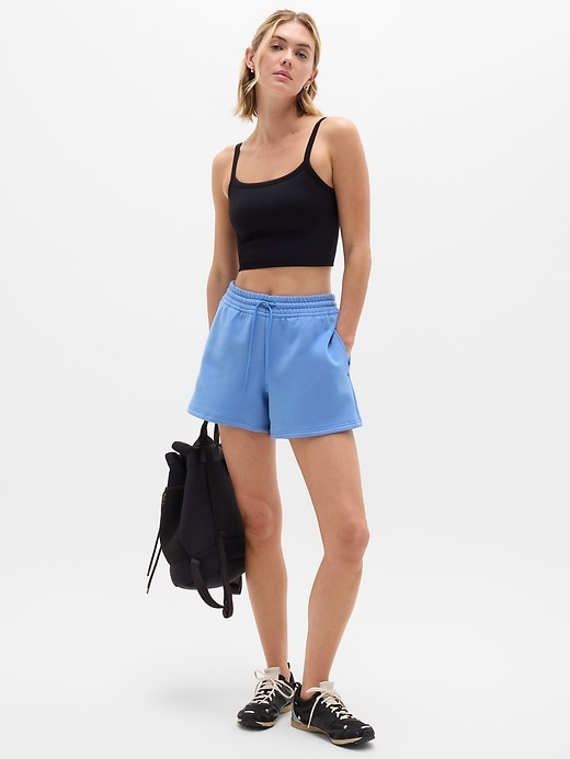 Image number 1 showing, Forever Fleece Mid Rise 4" Short