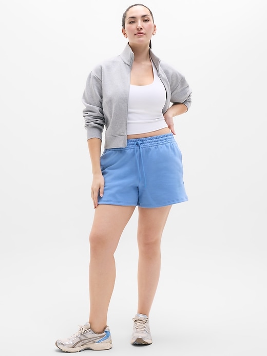 Image number 6 showing, Forever Fleece Mid Rise 4" Short