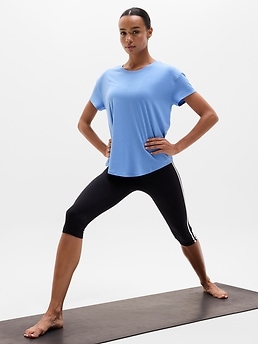 Move With Ease Tee - Blue - image 2