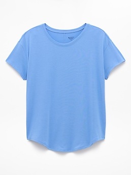 Athleta Move With Ease Tee - Blue (Waterfall)