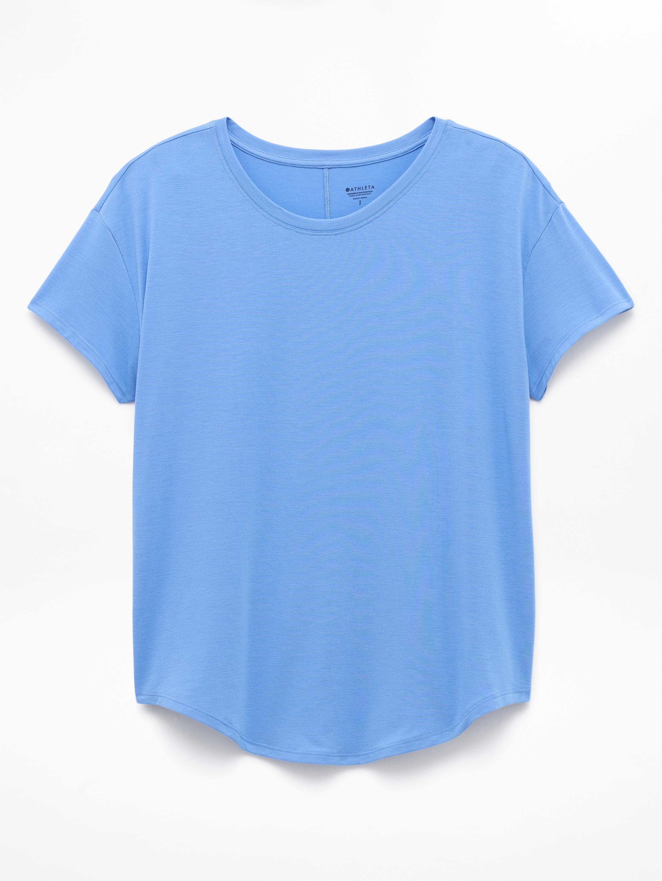 Athleta Move With Ease Tee - Blue (Waterfall)