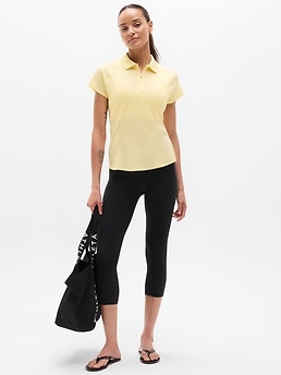 Tee Time Polo Short Sleeve - Yellow - image 2