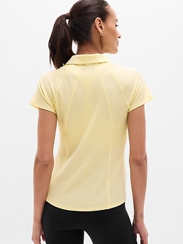 Tee Time Polo Short Sleeve - Yellow - image 3