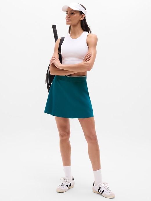 Image number 2 showing, Ace A-Line Tipped 15.5" Skort