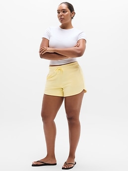 Seasoft Mid Rise 4" Short - Yellow - image 4
