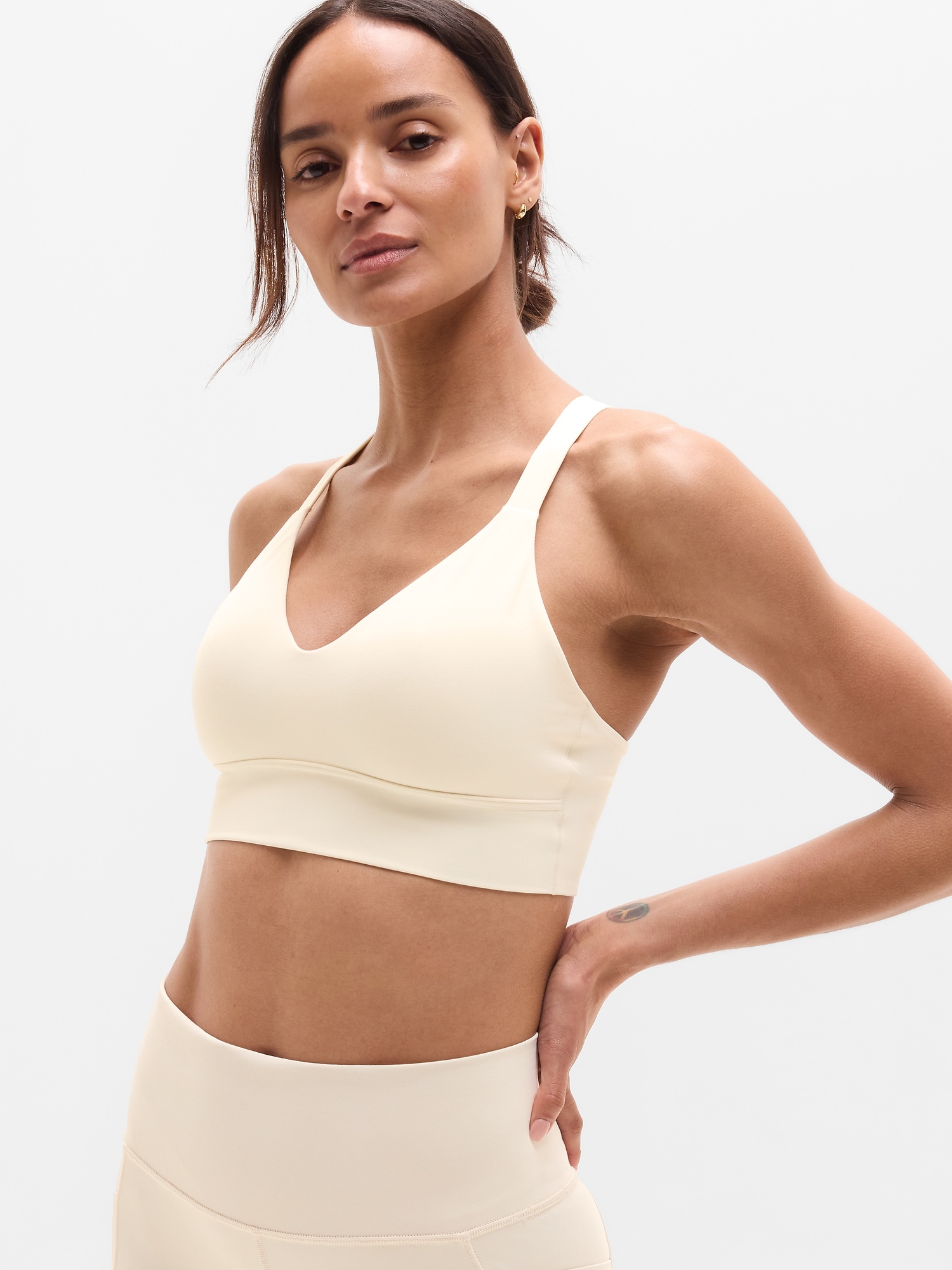 Perfect Form Longline Bra A-C - Beige