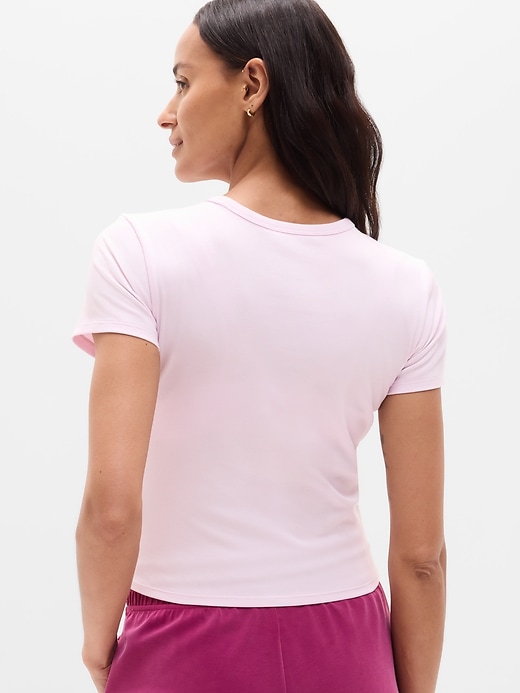 Image number 3 showing, Signature Rib Crop Tee