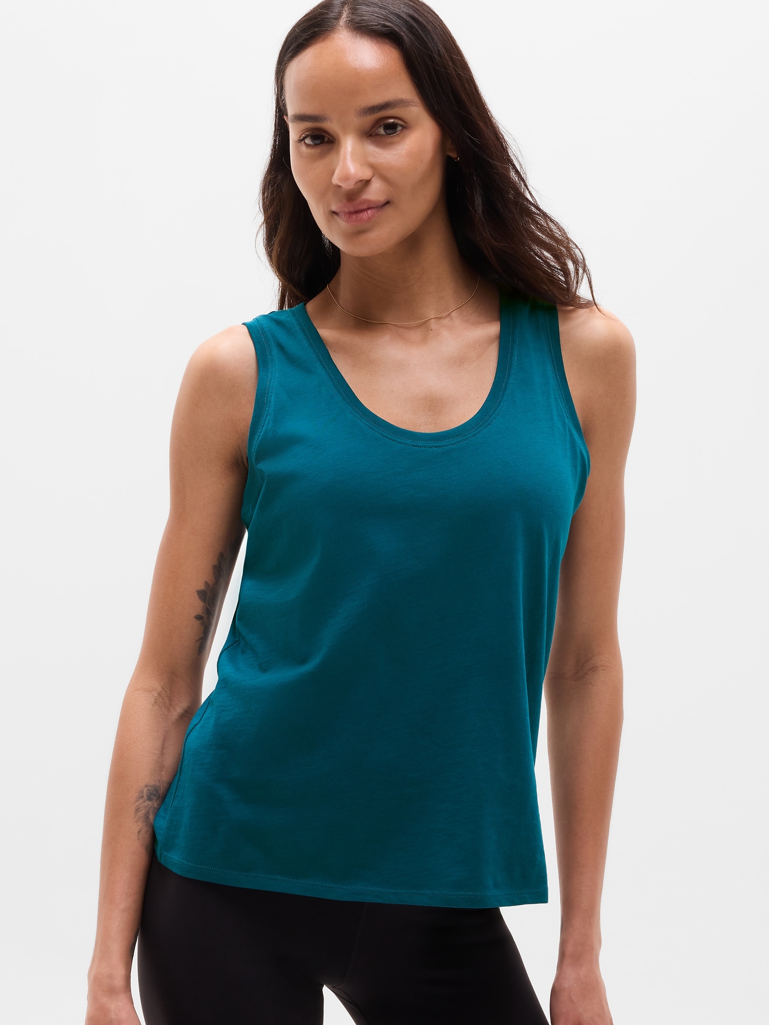 Favorite Cotton Tank - Green