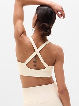 Perfect Form Longline Bra A-C - Beige - image 3