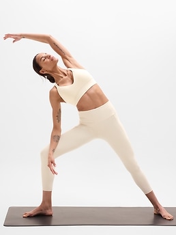 Perfect Form Longline Bra A-C - Beige - image 2