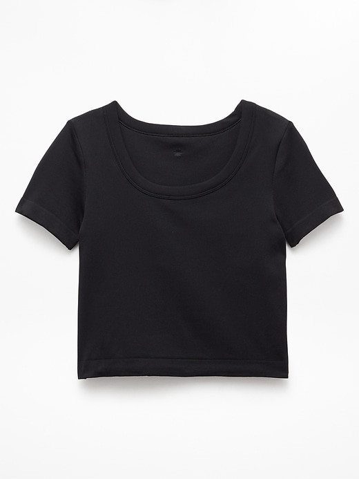 Image number 5 showing, Athleta Girl Rise Above Rib Scoop Tee