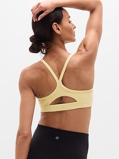 Athleta Vital Sports Bra A-C - Yellow (Solstice)