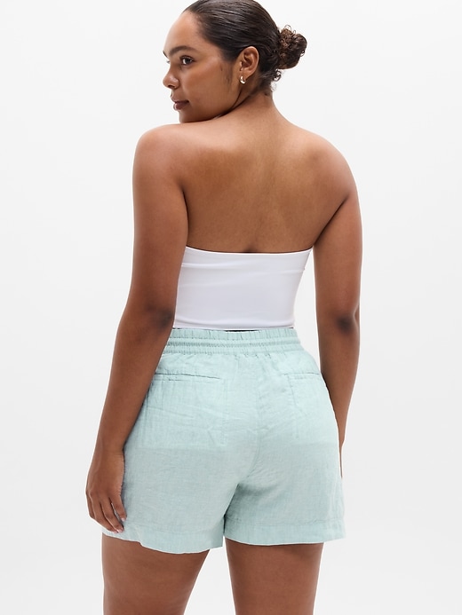 Image number 6 showing, Retreat Linen Mid Rise 4" Short
