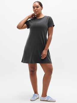 Seasoft Tee Dress - Black - image 3