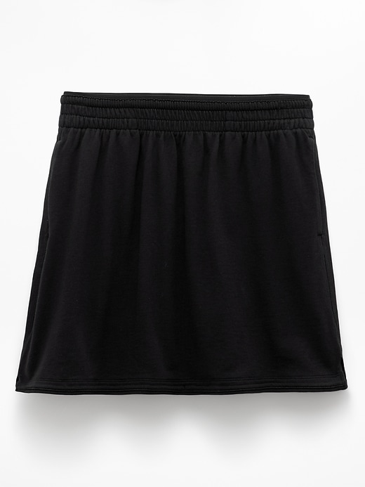Image number 6 showing, Airy Cotton Terry Mid Rise Mini Skirt