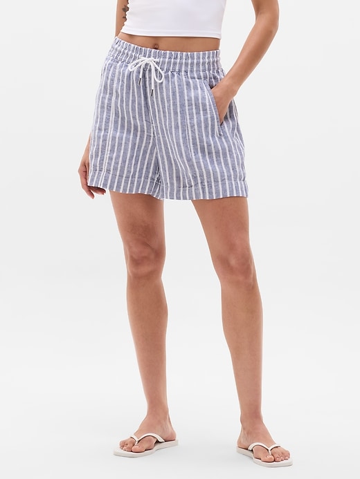 Image number 2 showing, Retreat Linen Mid Rise 4" Short
